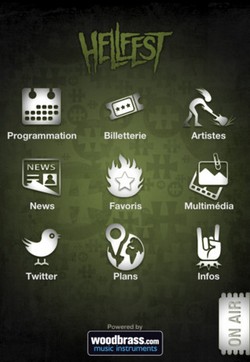 Application Hellfest 2012